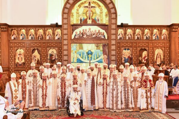 H.H. Pope Tawadros II Prays the Holy Liturgy of the Ordination of 22 Priests to Alexandria, Cairo, Esna and Burundi