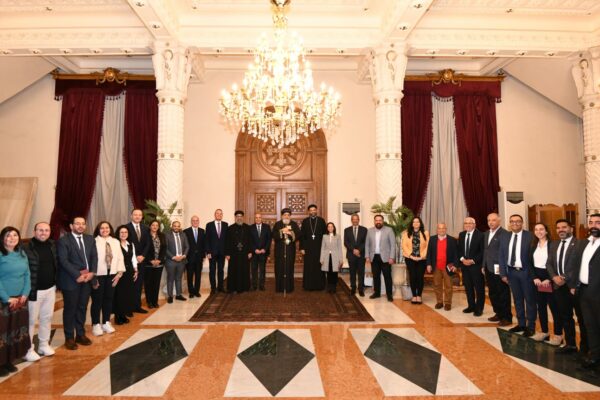 H.H. Pope Tawadros II Meets with the Trainers of the LOGOS Leadership Program "LLP"
