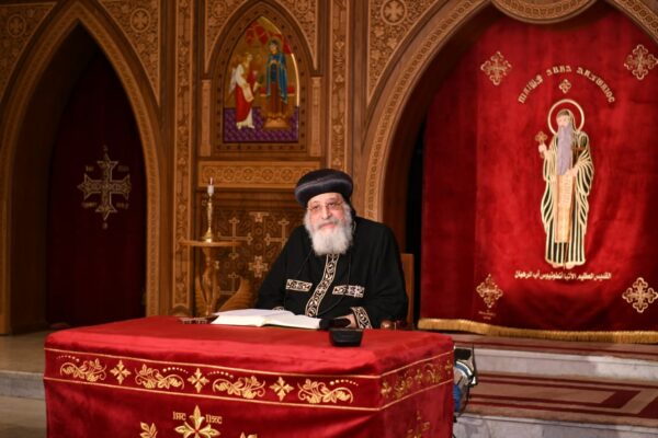 H.H. Pope Tawadros II on the incident of the Three Monks: "We thank everyone who contributed to the healing of the wounds."