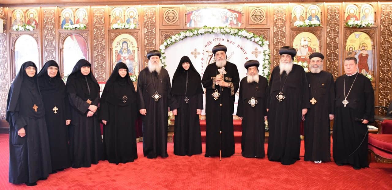 H.H. Pope Tawadros II Changes the Monastic Form of Nun Antonia, who is responsible for the Convent of Archangel Michael in Melbourne, Australia
