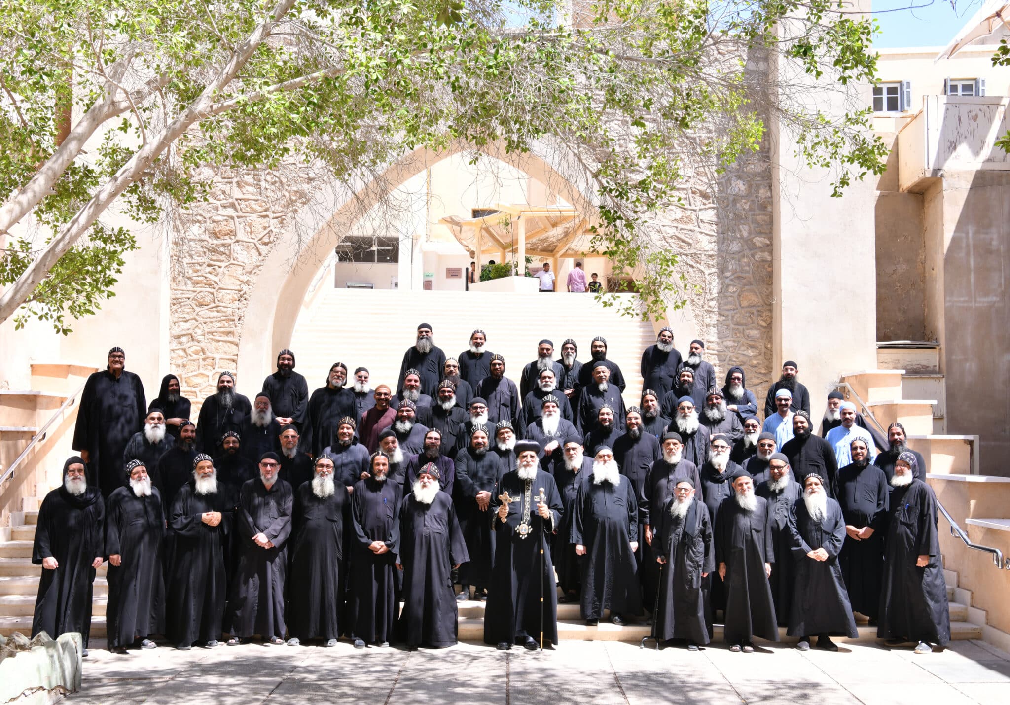 H.H. Pope Tawadros II Visits Saint Macarious the Great’s Monastery, Scetis Desert
