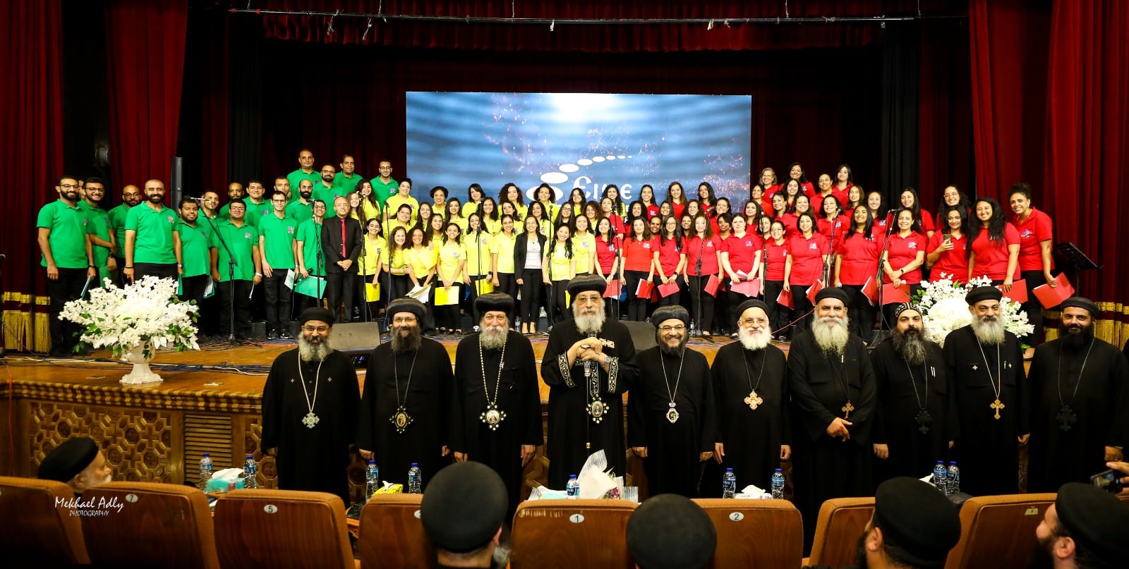 H.H. Pope Tawadros II Witnesses the Graduation Ceremony of the First Cohort of Students at the EIME Center