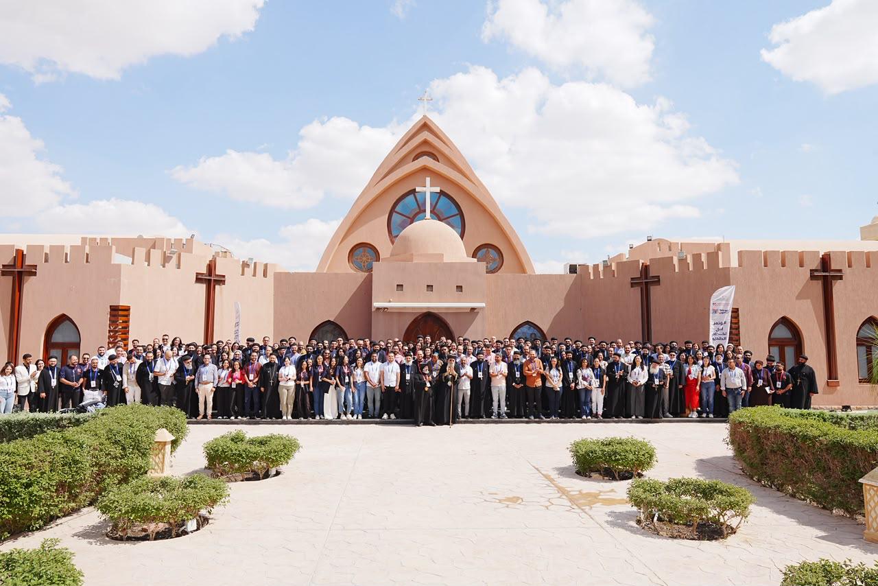 H.H. Pope Tawadros II Visits the Childhood Committee Conference